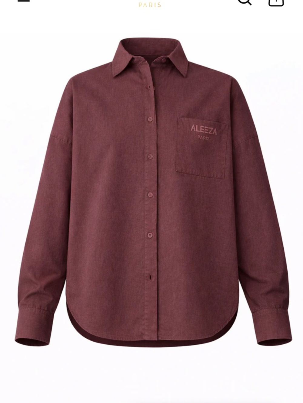 Aleeza Urban Button
Down Top